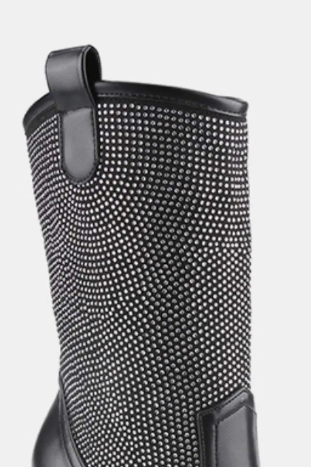 Weeboo Chunky Heel Rhinestone Western Cowboy Boots - Bela Fils BoutiqueBela Fils Boutique